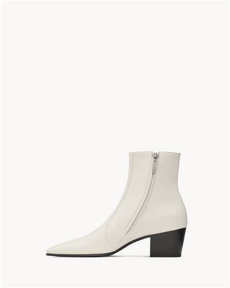 ysl stivali|Vassili boots in smooth leather .